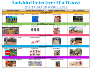 Club de vacances anglais